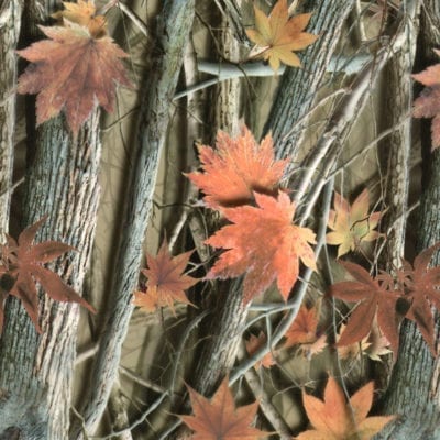 Orange Leaf Camouflage Film-HC-252