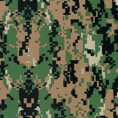 Green/Tan/Black Digital Camouflage Film-MC-811